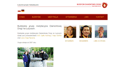 Desktop Screenshot of luzyce.buddyzm.pl