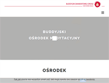 Tablet Screenshot of lodz.buddyzm.pl