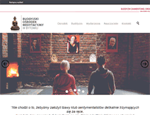 Tablet Screenshot of bytom.buddyzm.pl